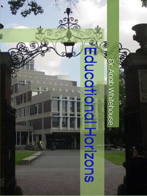 cover image of Educational Horizons